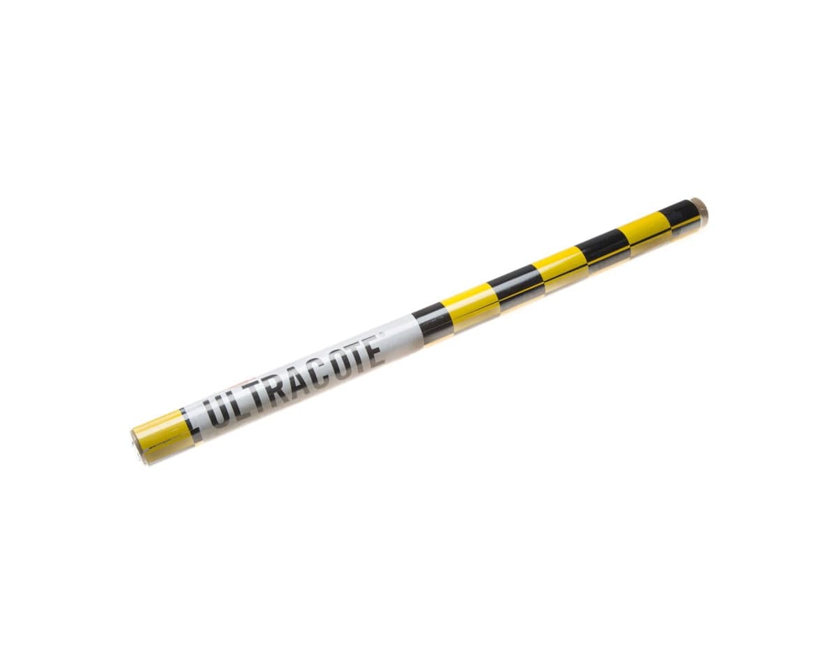 Hangar 9 UltraCote, 2" Yellow & Black Squares
