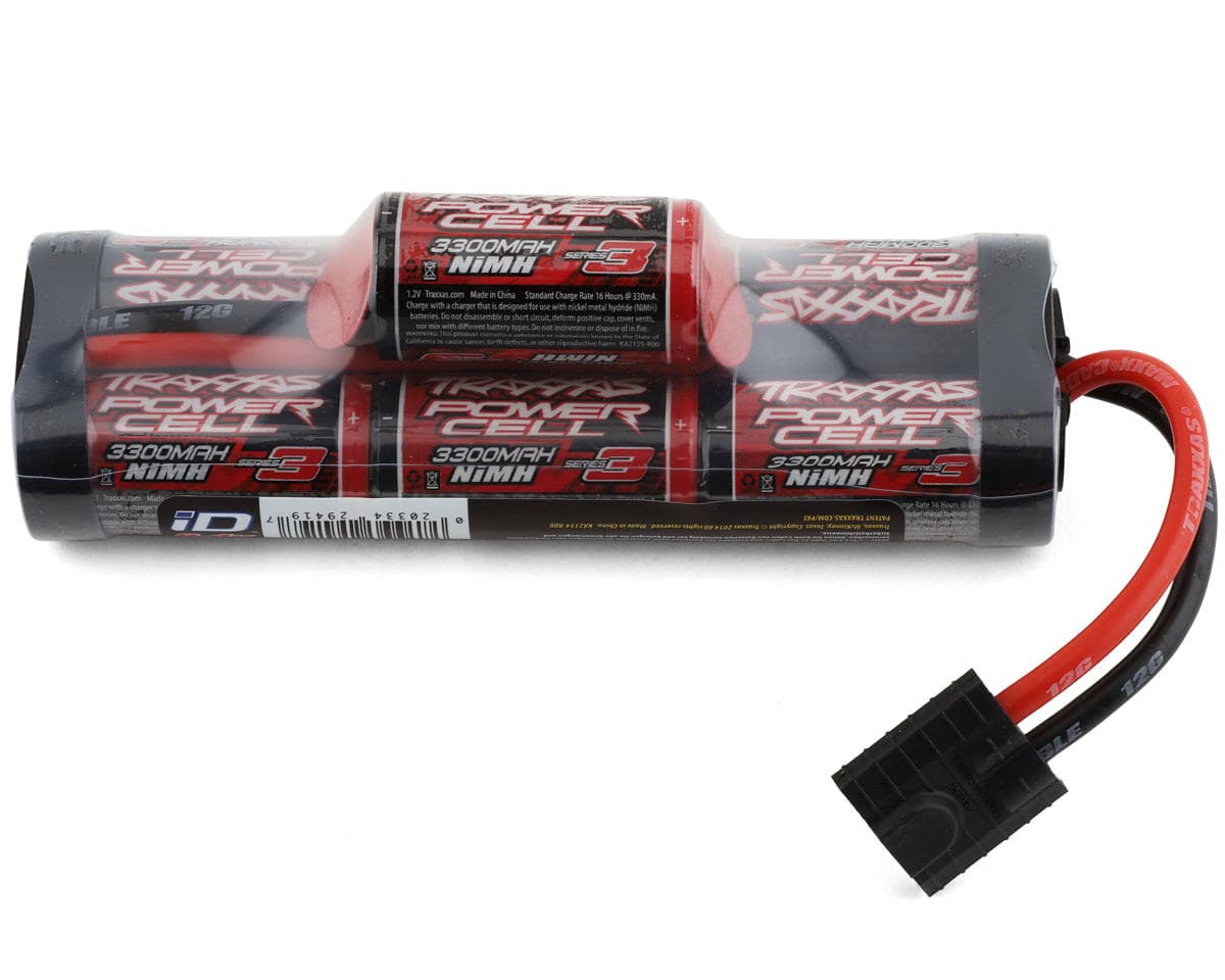 Traxxas 7-Cell Hump NiMH Battery Pack w/iD Connector (8.4V/3300mAH)
