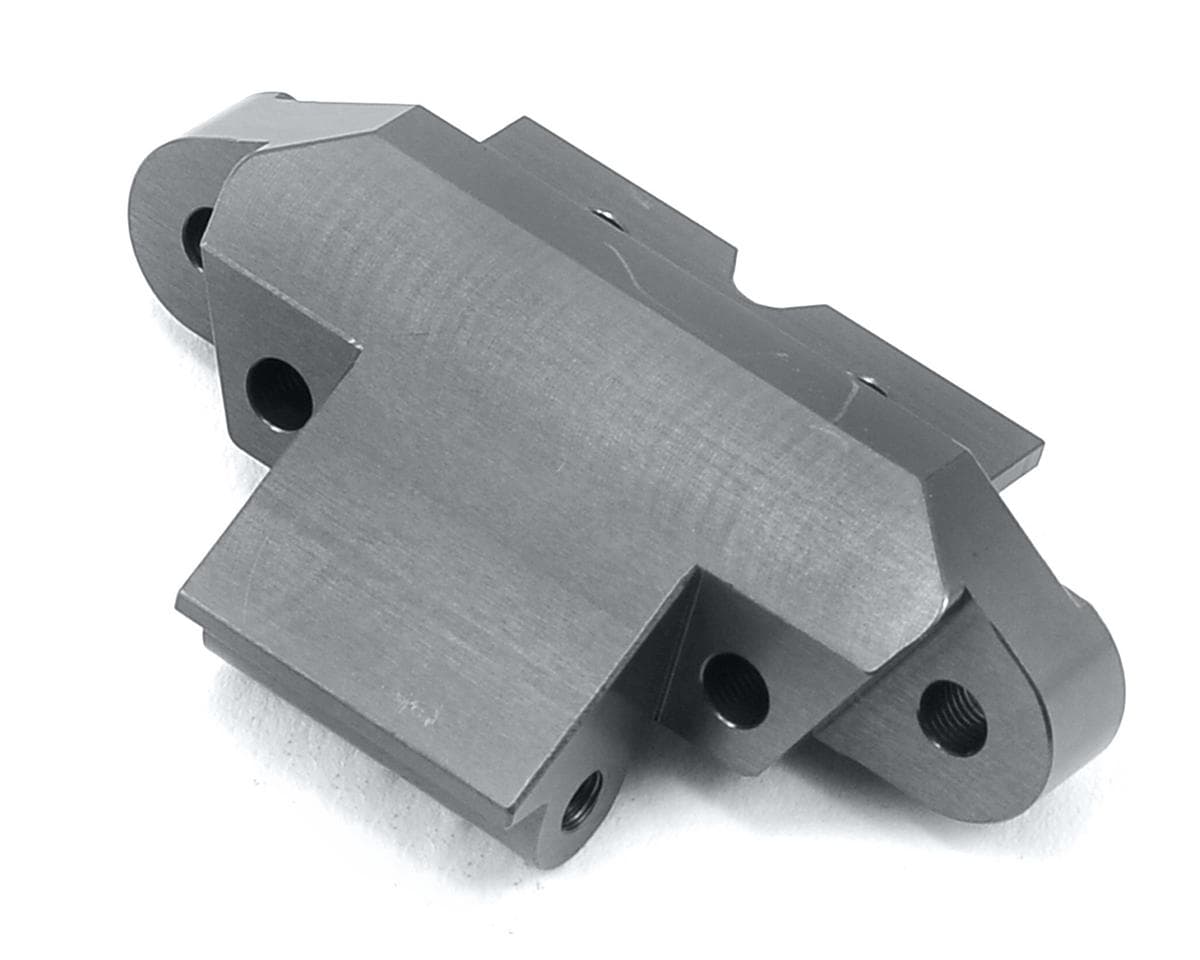 ST Racing Concepts Yeti Aluminum Front Skid Plate/Hinge Pin Mount (Gun Metal)