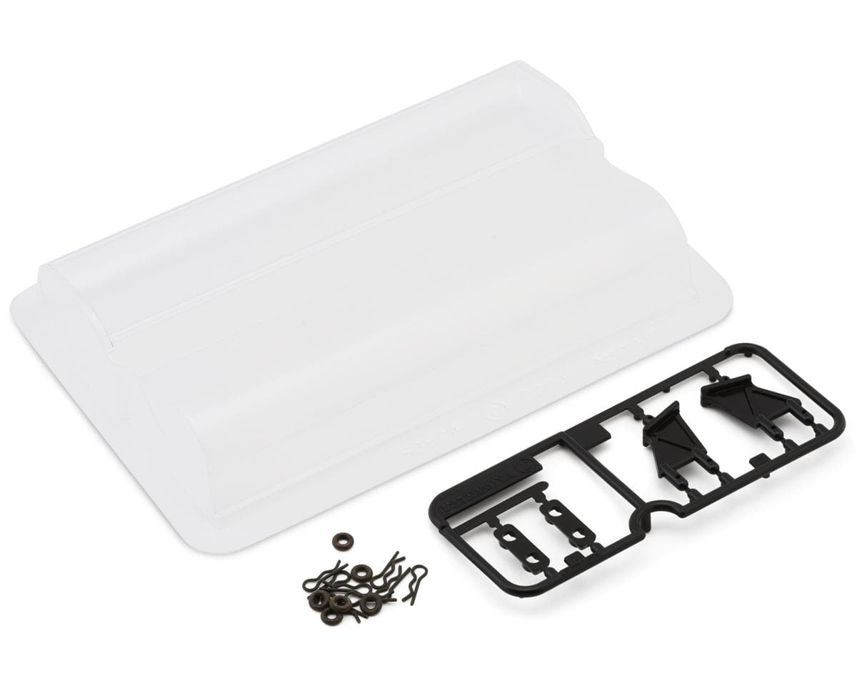 Tamiya TC Racing Rear Wing Set (Clear)