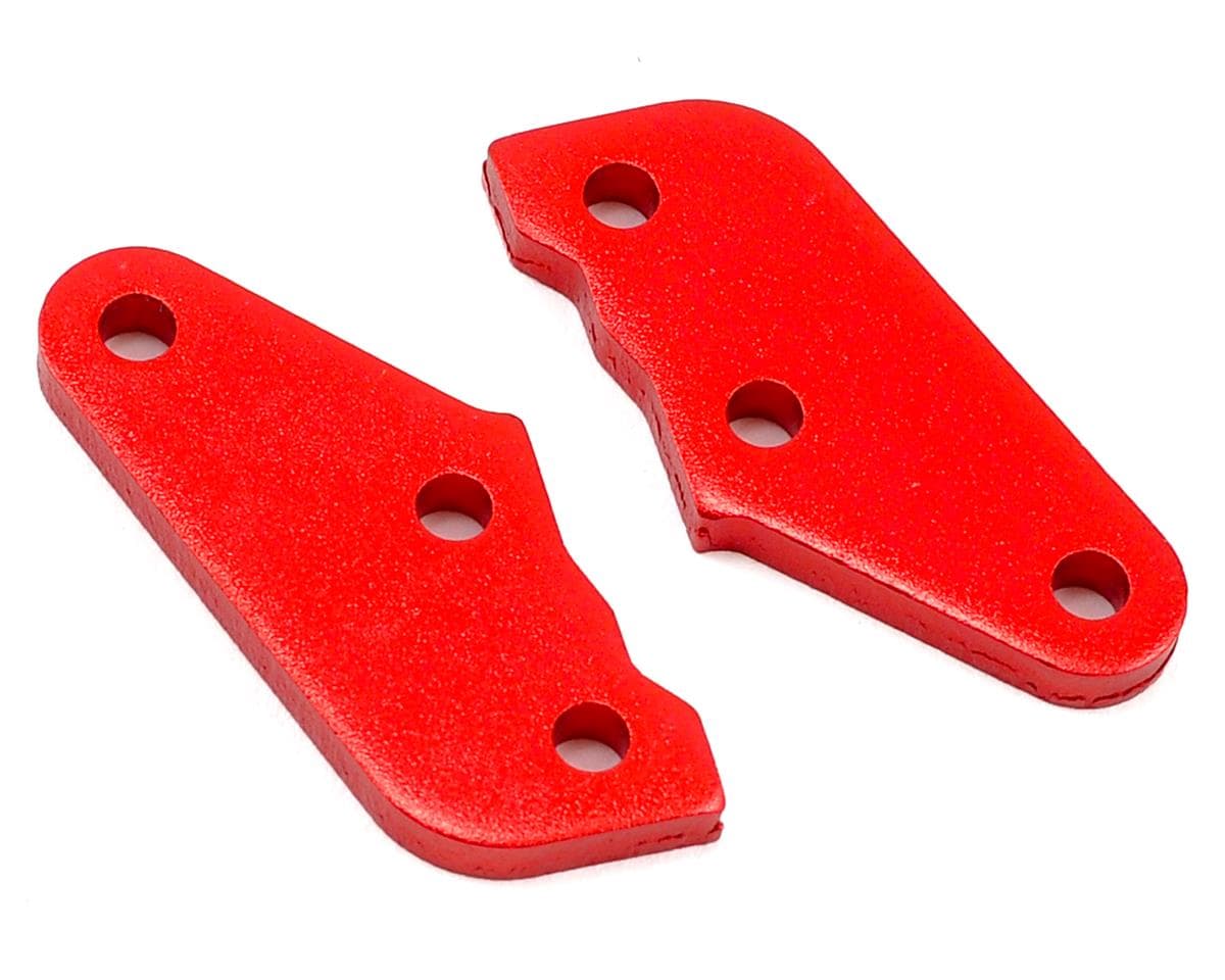 Arrma Aluminum "A" Steering Plate (Red) (2)