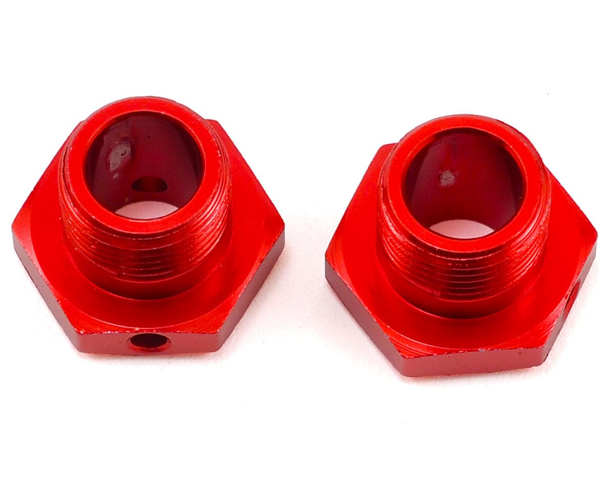 Arrma 13.6mm Aluminum Wheel Hex (Red)  (2)