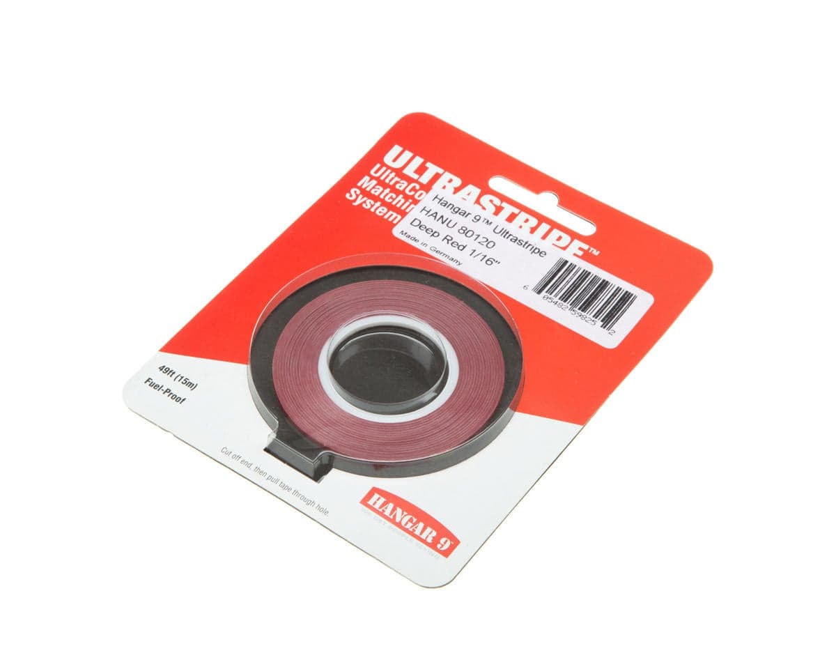 Hangar 9 UltraStripe, Deep Red 1/16"
