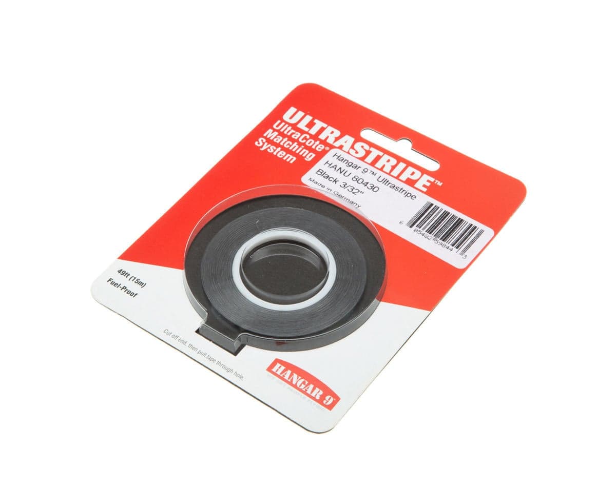 Hangar 9 UltraStripe, Black 3/32"