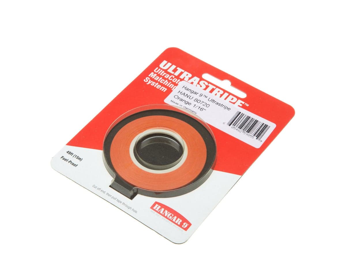 Hangar 9 UltraStripe, Orange 1/16"
