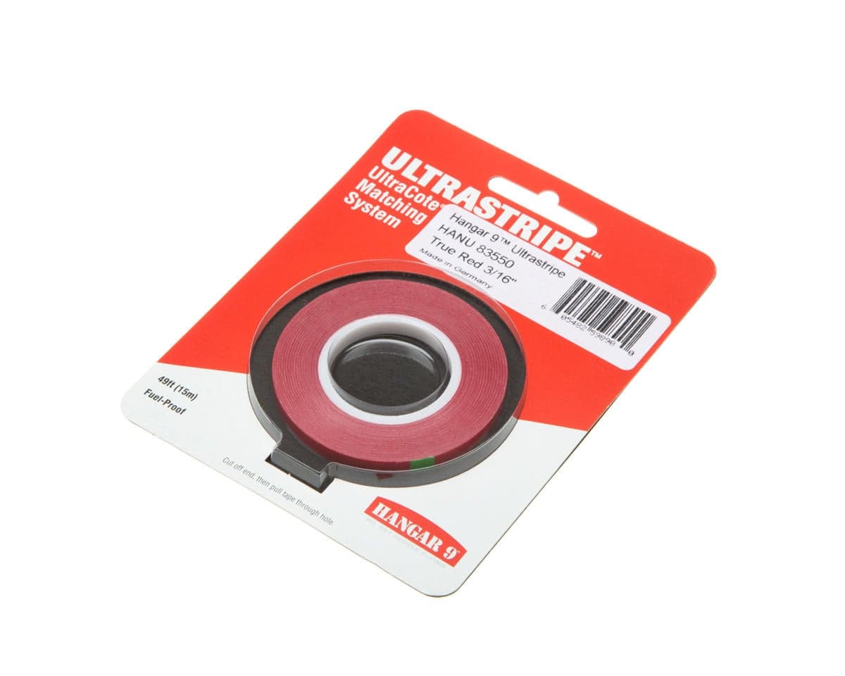 Hangar 9 UltraStripe, True Red 3/16"