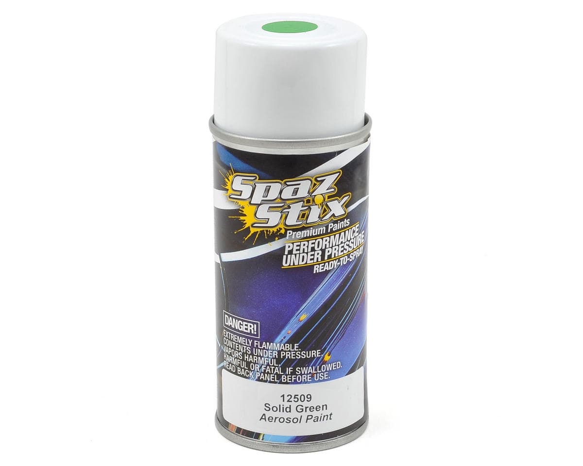 Spaz Stix "Solid Green" Spray Paint (3.5oz)