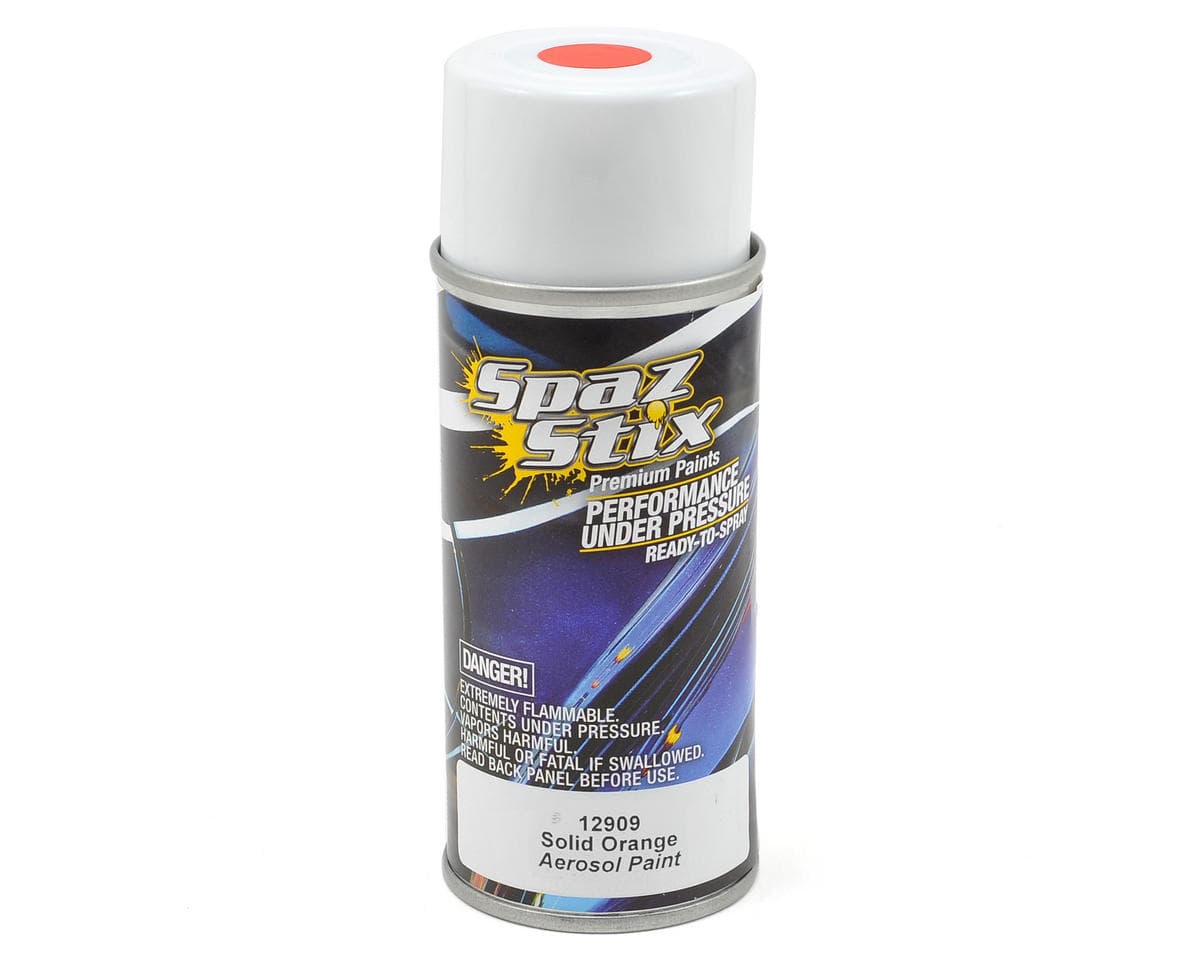 Spaz Stix "Solid Orange" Spray Paint (3.5oz)