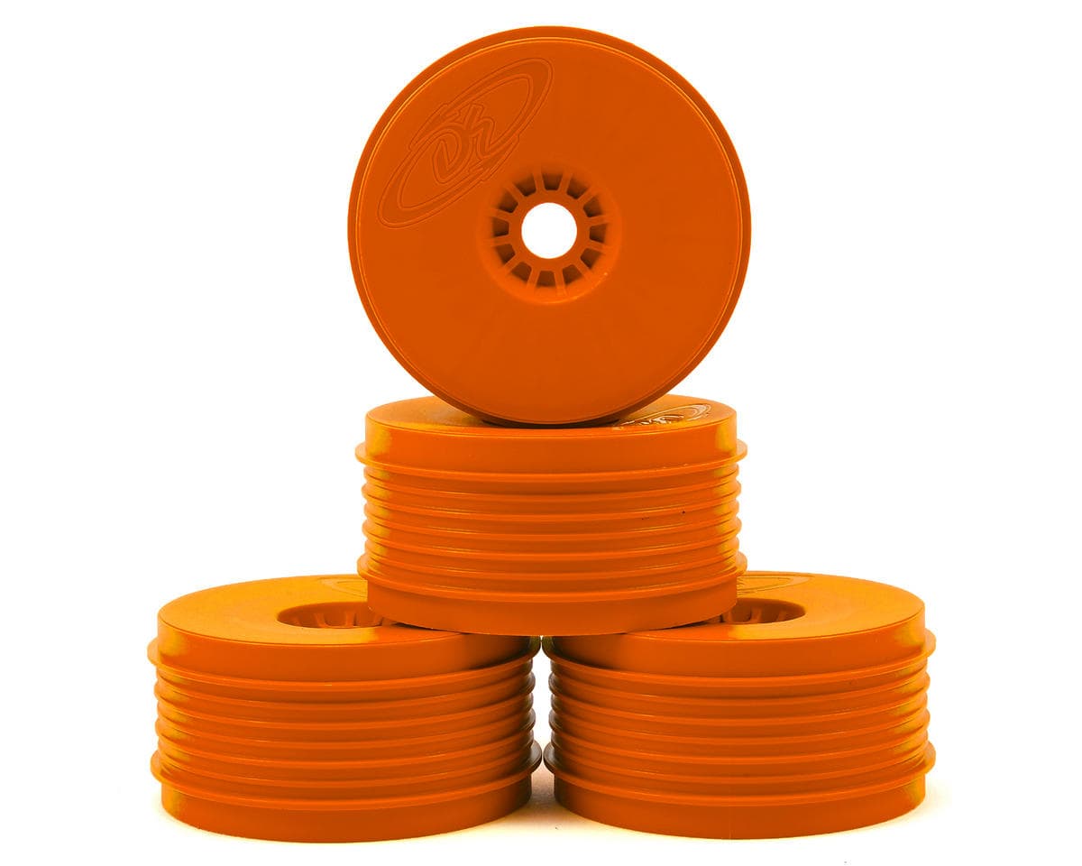 DE Racing "SpeedLine PLUS" 1/8 Buggy Wheel (4) (Orange)