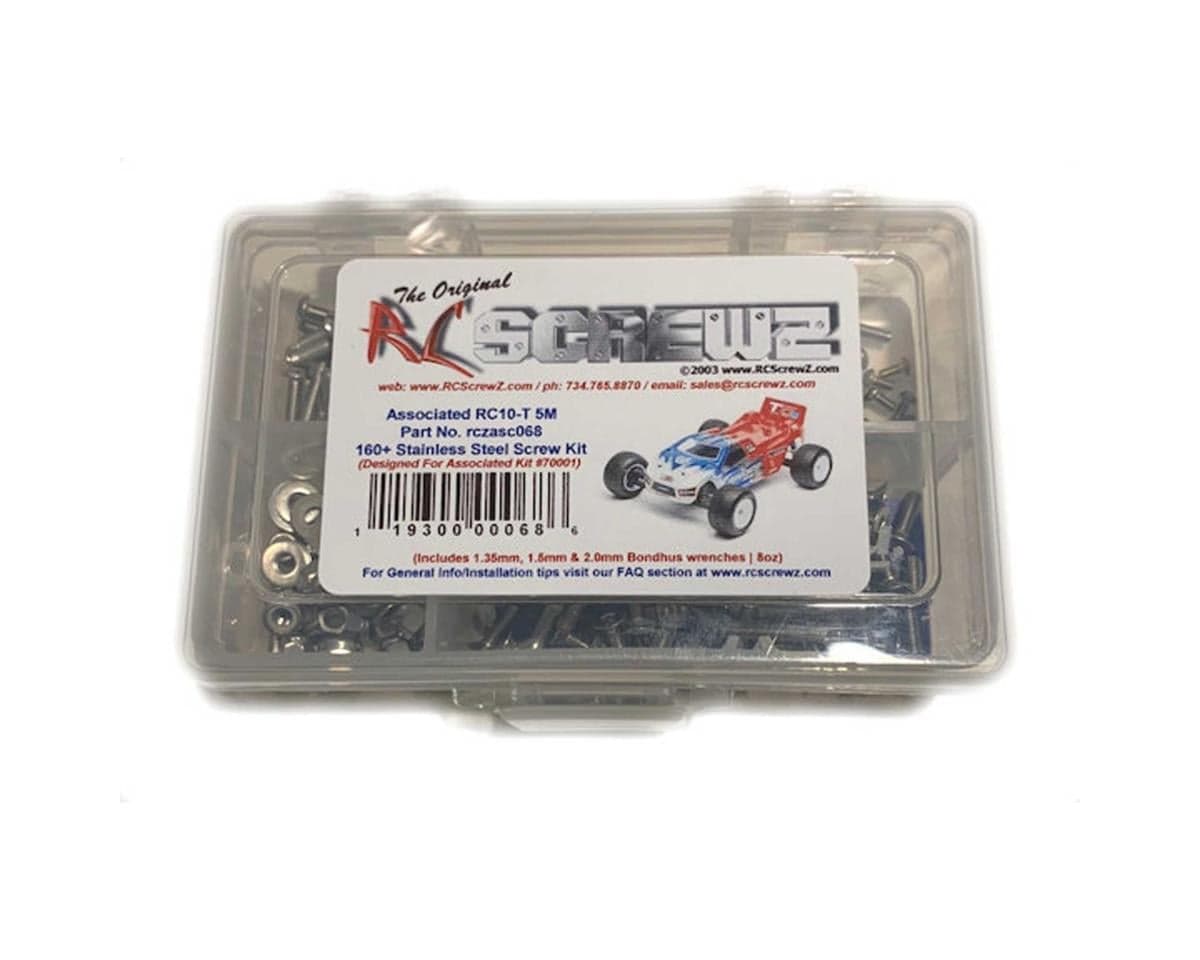 RC Screwz T5M Stainless Steel Screw Kit