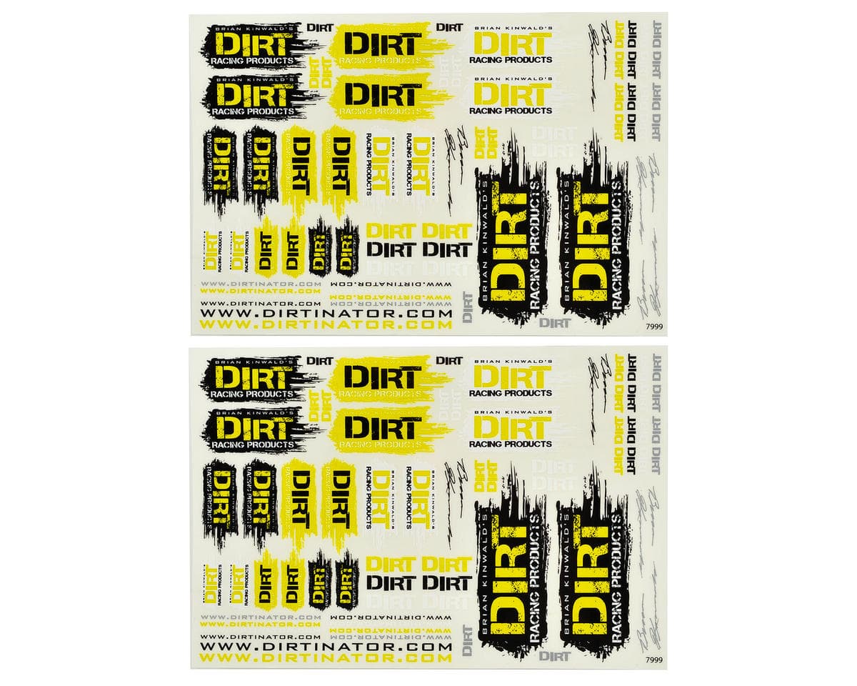 Dirt Racing Decal Sheet (2)