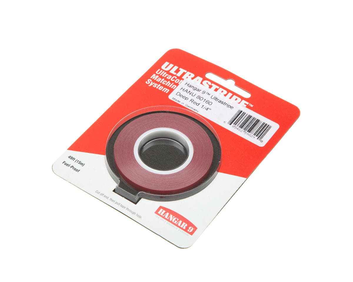 Hangar 9 Ultrastripe, Deep Red 1/4"