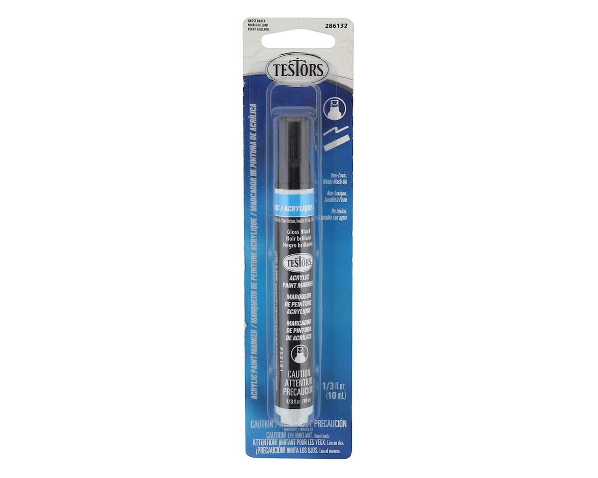 Testors Acrylic Paint Marker (Gloss Black)
