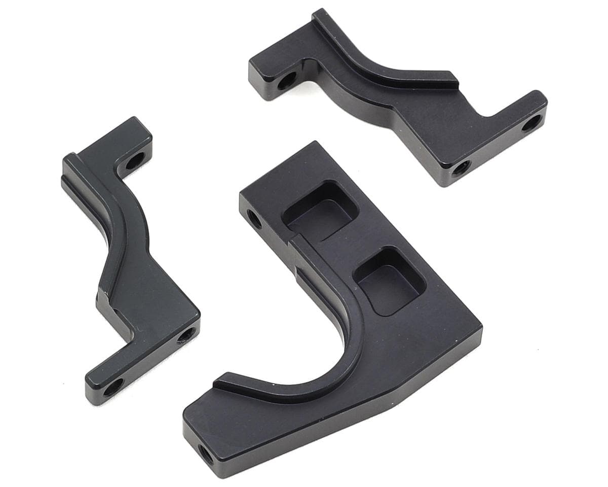 Tekno RC CNC Aluminum Split Center Differential Mount (Gun Metal)