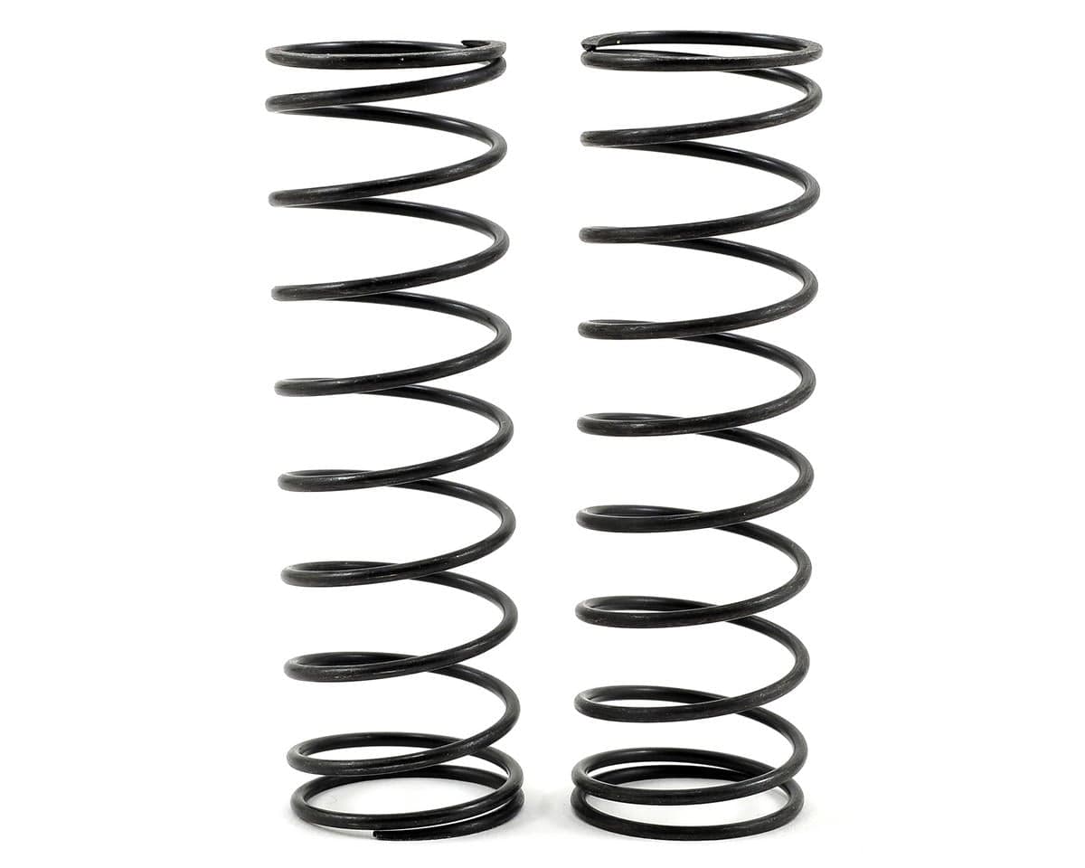 Team Associated RC8B3 Rear Shock Spring Set (Grey - 4.1lb/in) (2)