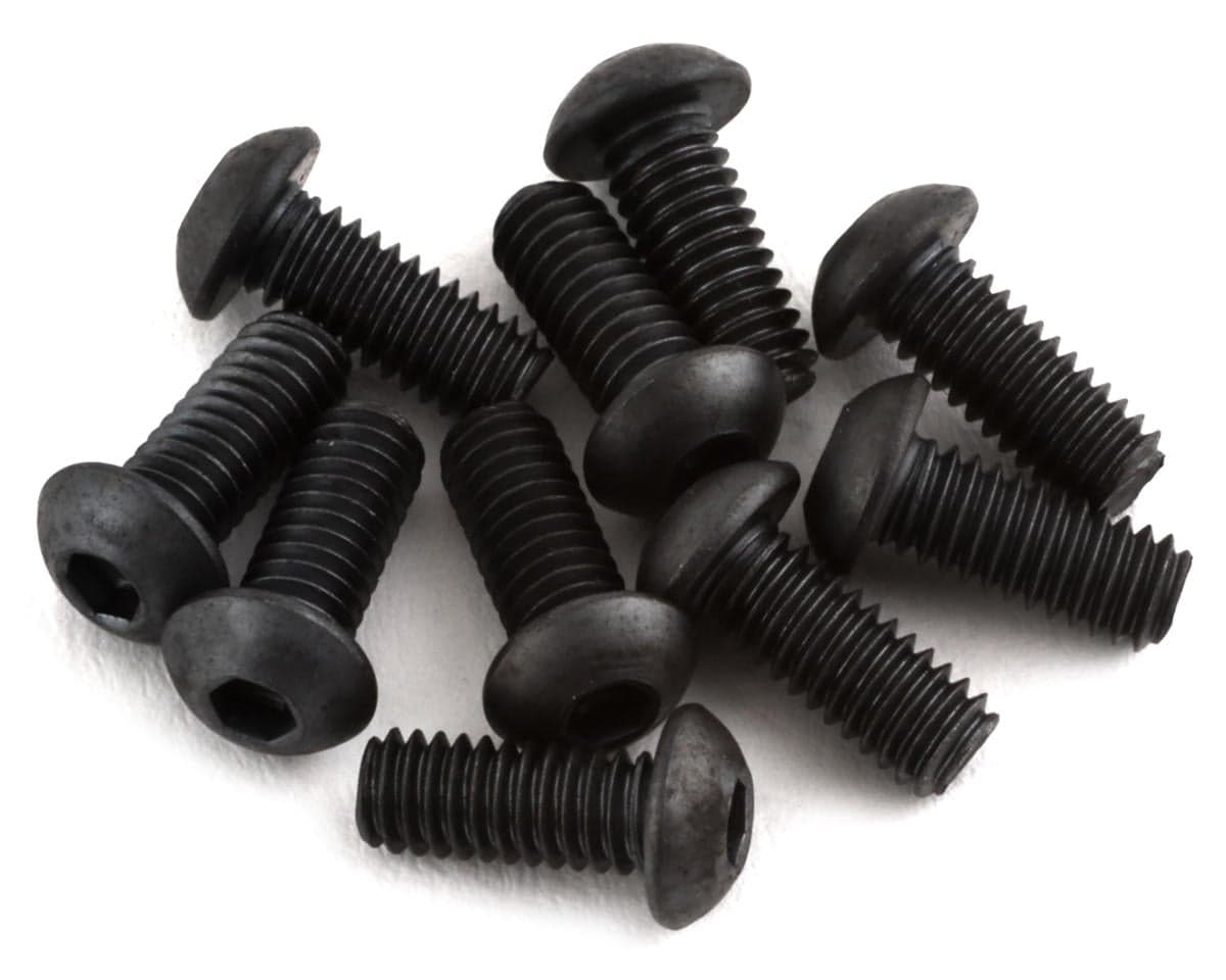HB Racing M2.5x6mm Button Head Screw (10)