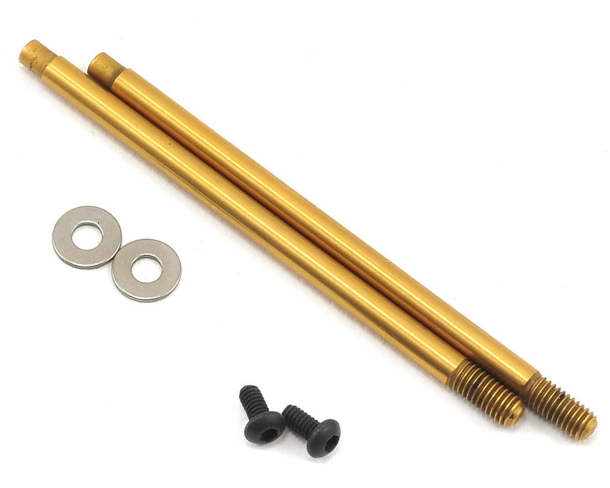 Team Associated 3x35mm V2 Ti-Nitride Screw Mount Truck Rear Shock Shaft (2)
