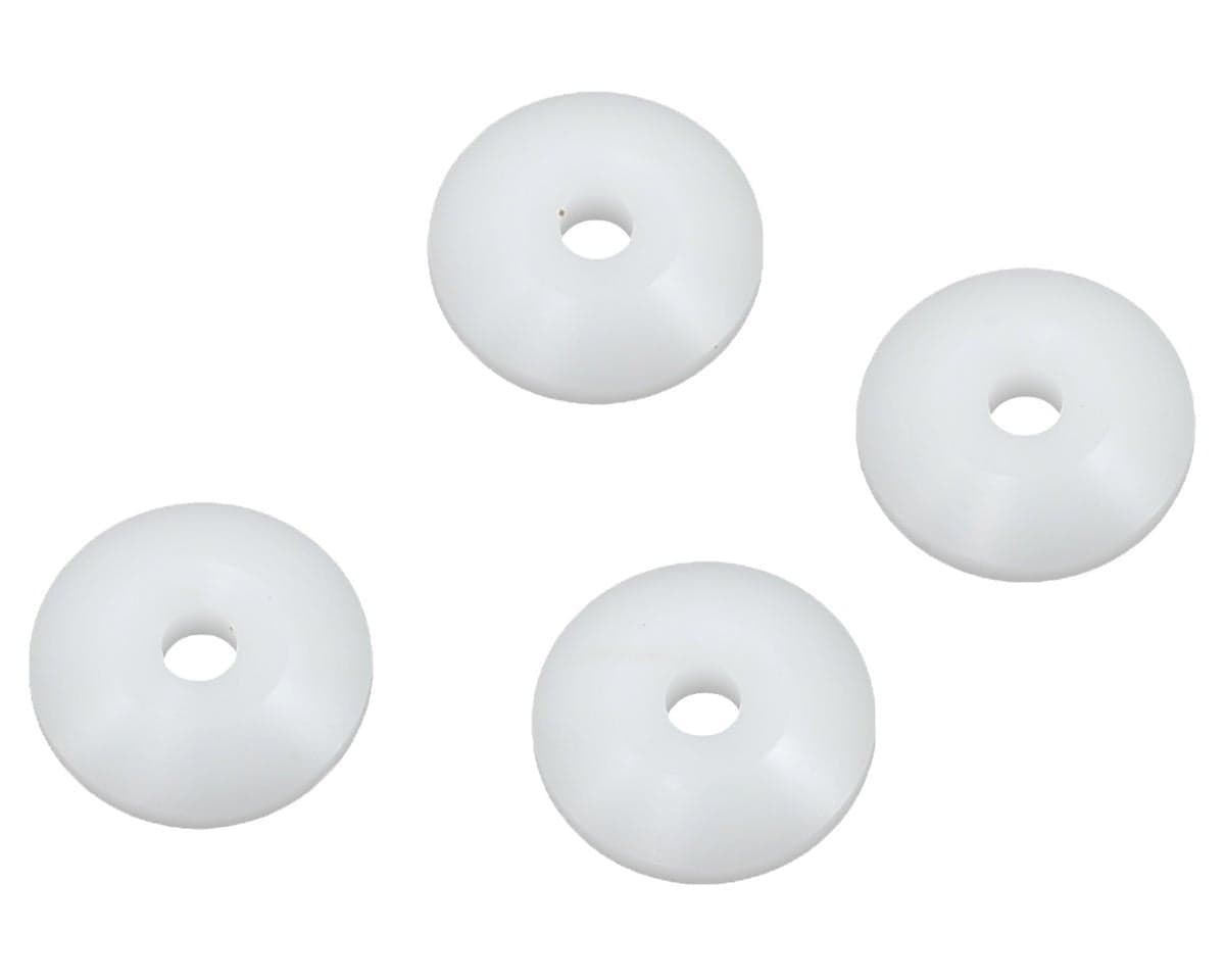 Team Associated Factory Team 12mm V2 Tapered Shock Piston Set (4) (Blank)