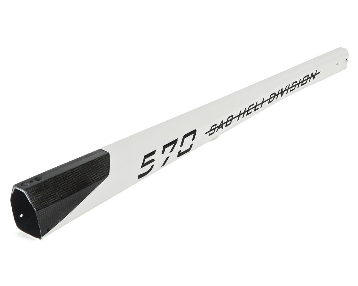 SAB Goblin Carbon Fiber Tail Boom (White)