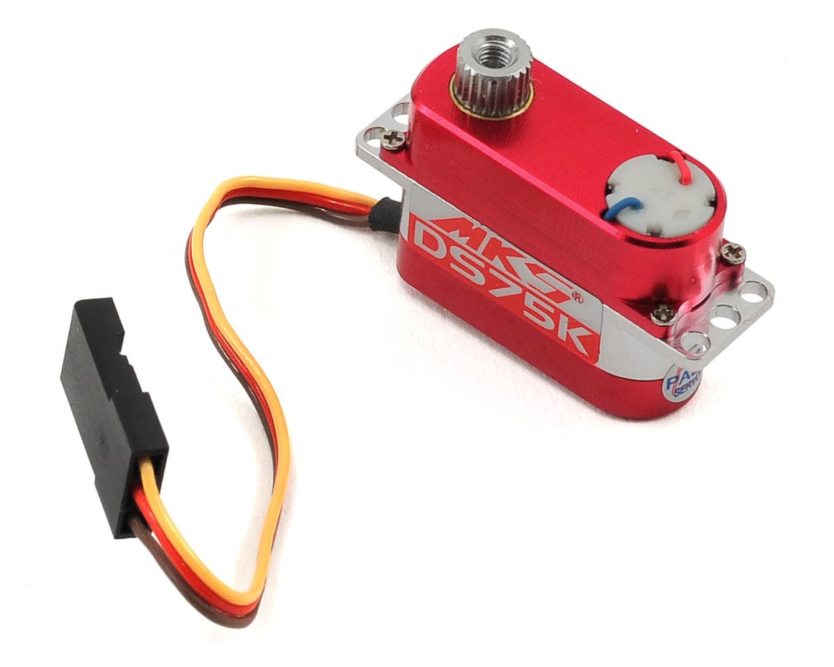 MKS Servos DS75K Titanium Gear High Speed Glider Wing Servo w/Aluminum Case