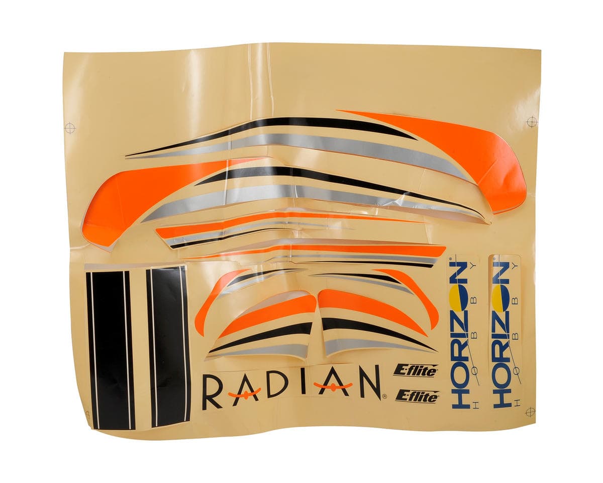 E-flite Radian Decal Sheet