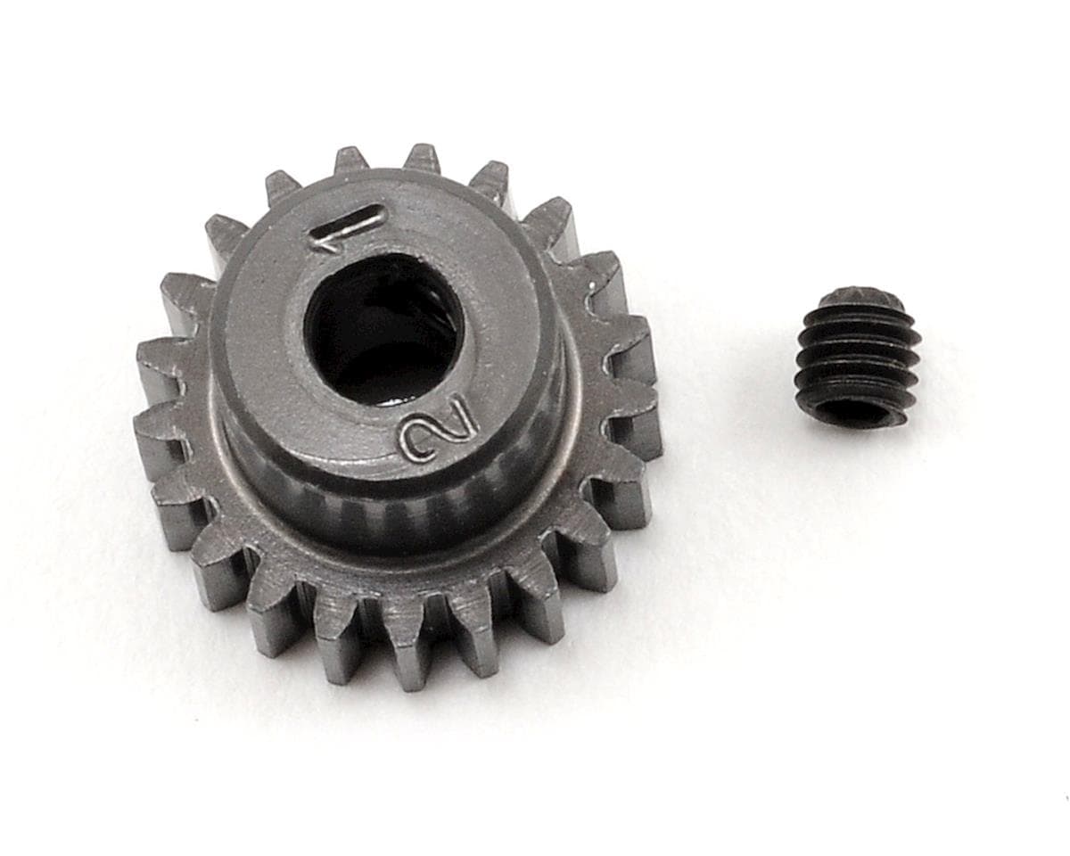 Schumacher 48P Hard Anodized Aluminum Pinion Gear (3.17mm Bore) (21T)