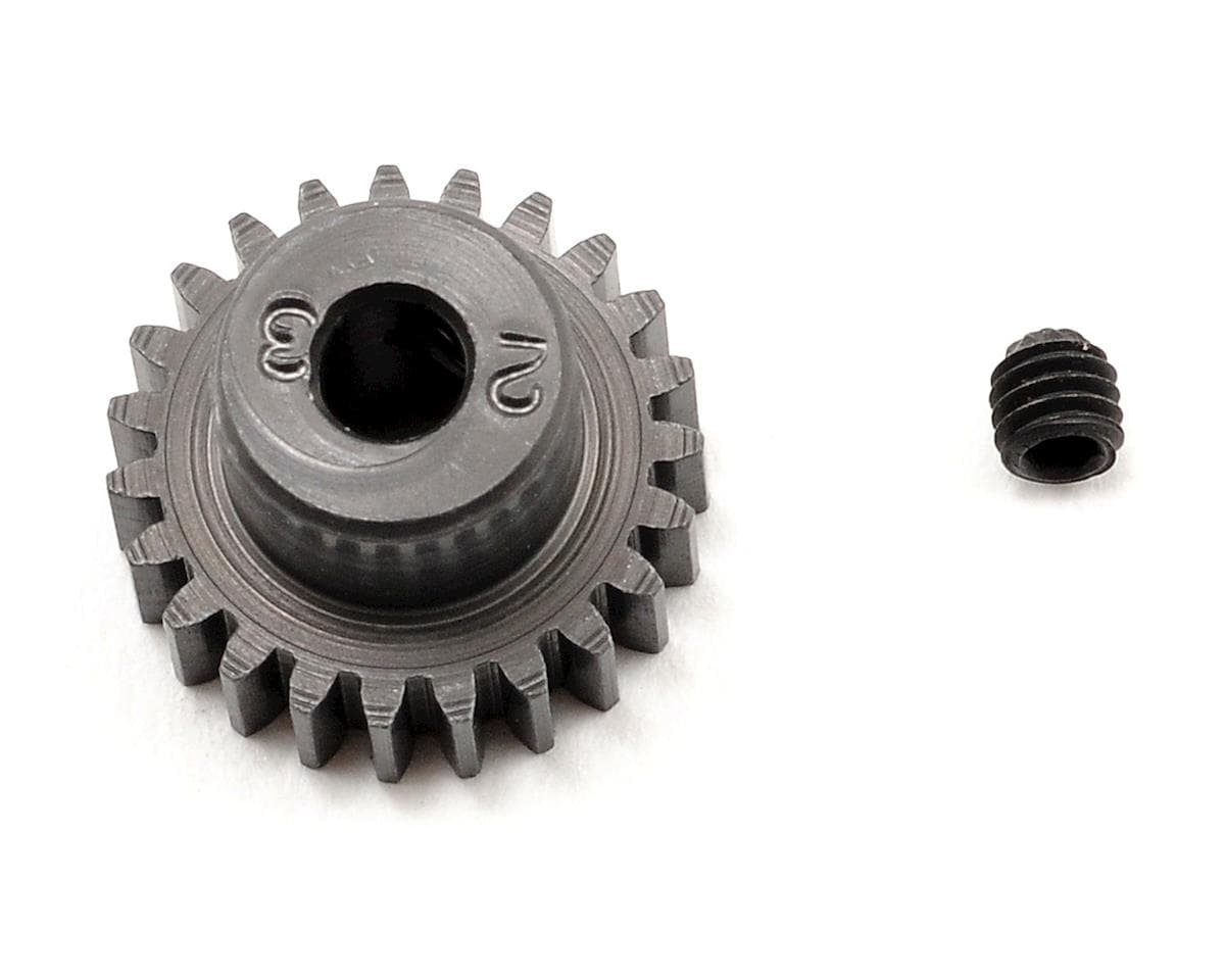 Schumacher 48P Hard Anodized Aluminum Pinion Gear (3.17mm Bore) (23T)
