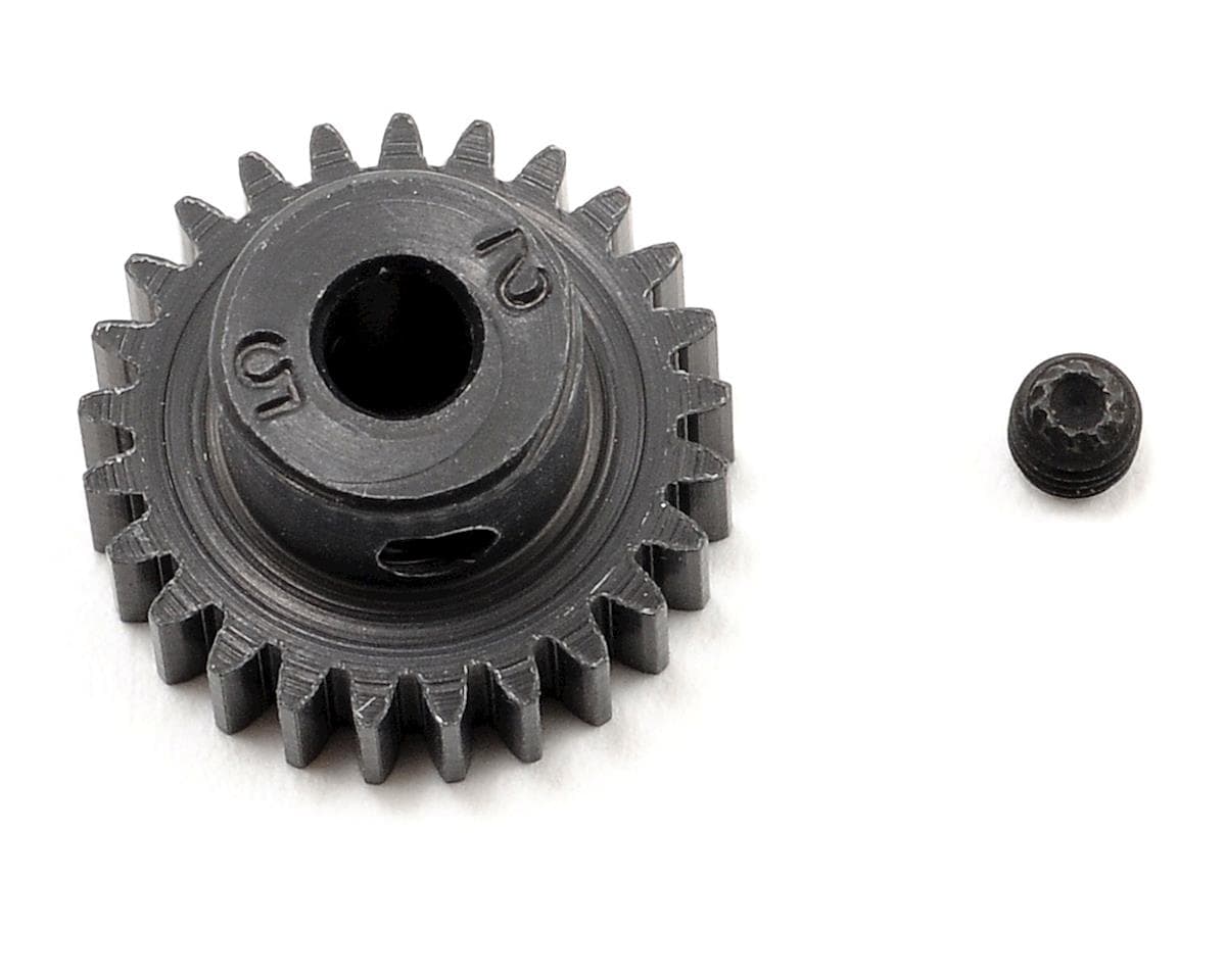 Schumacher 48P Hard Anodized Aluminum Pinion Gear (3.17mm Bore) (25T)