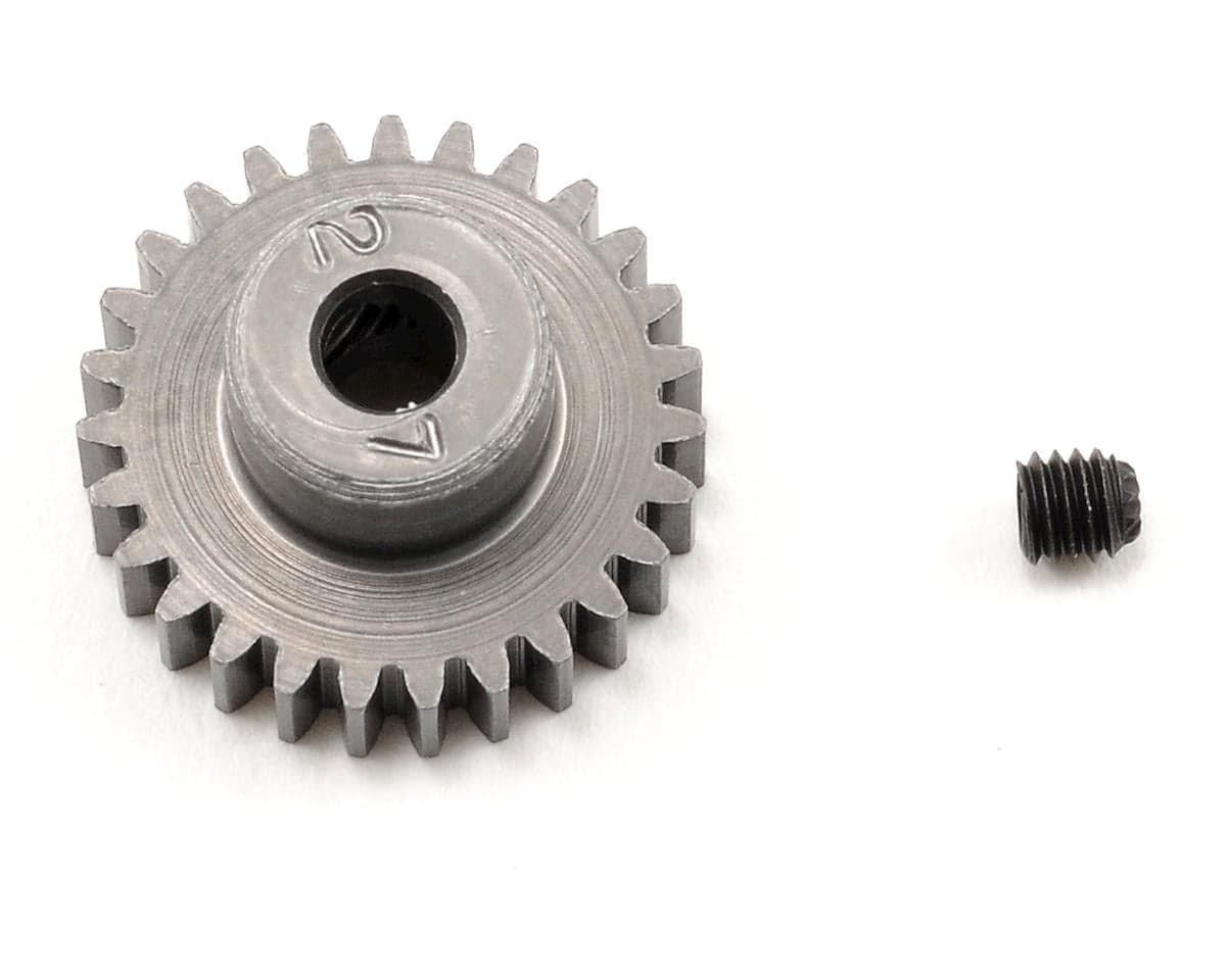 Schumacher 48P Hard Anodized Aluminum Pinion Gear (3.17mm Bore) (27T)