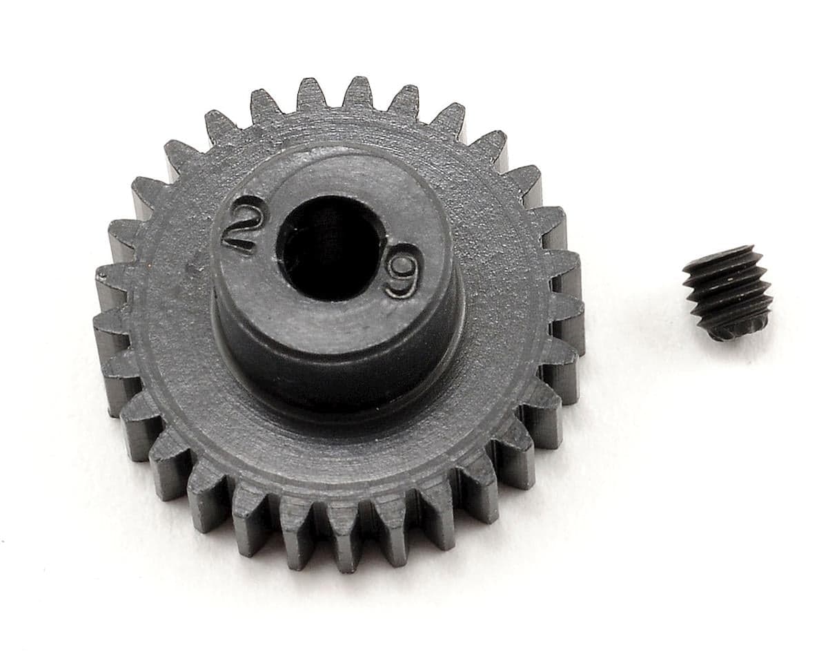 Schumacher 48P Hard Anodized Aluminum Pinion Gear (3.17mm Bore) (29T)
