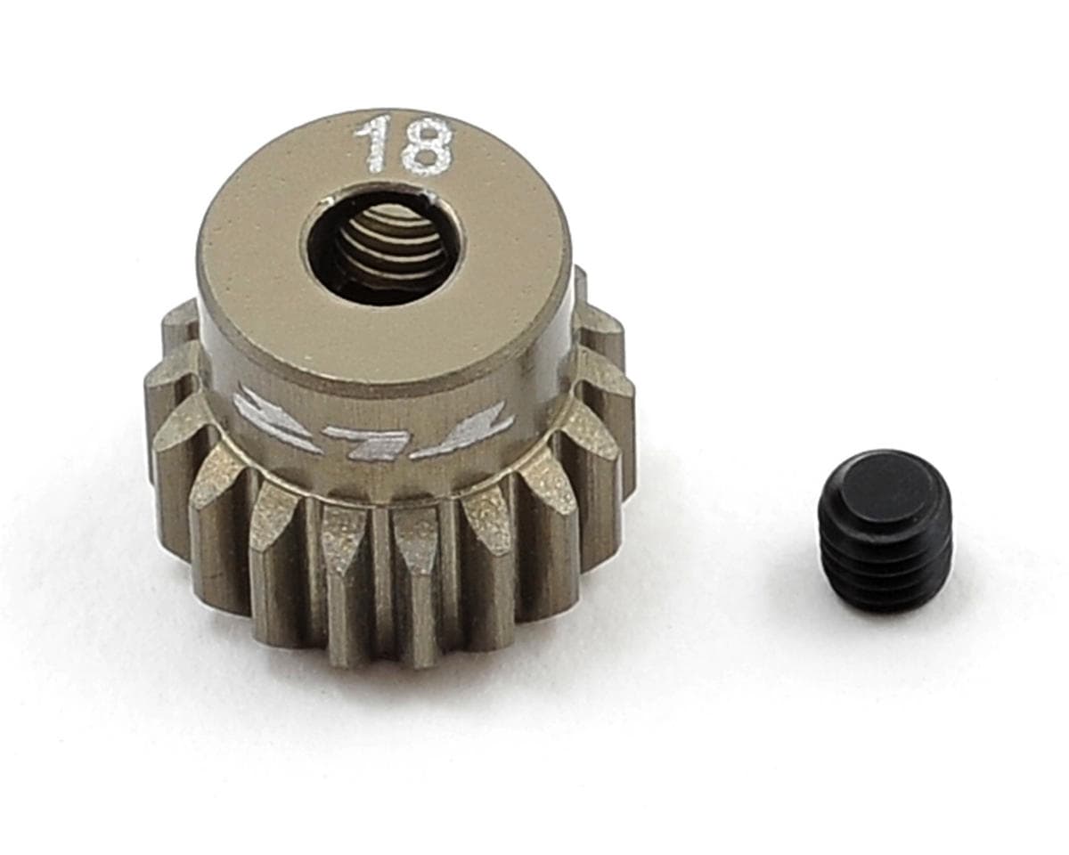 Team Losi Racing Aluminum 48P Pinion Gear (3.17mm Bore) (18T)