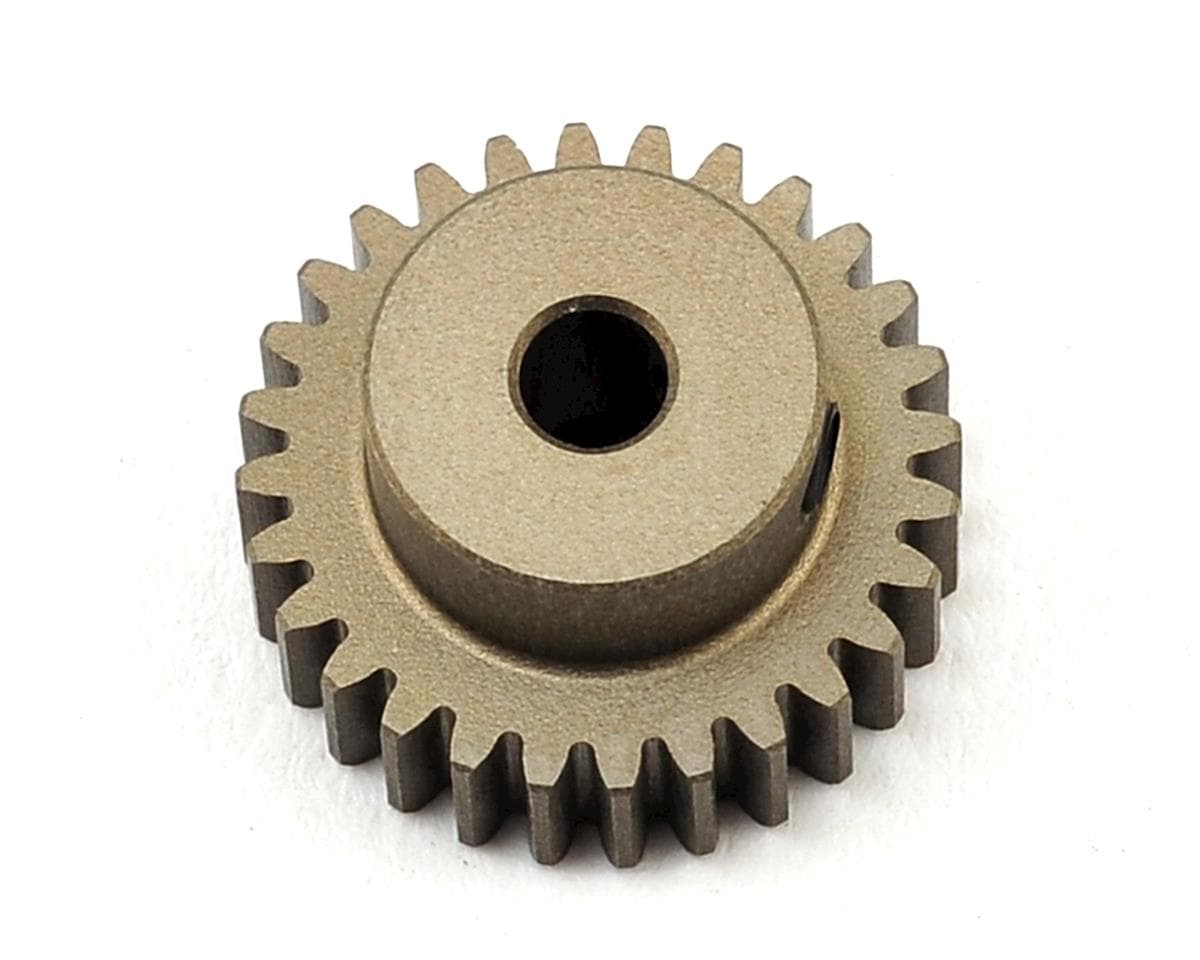XRAY Aluminum 48P Hard Coated Pinion Gear (3.17mm Bore) (28T)
