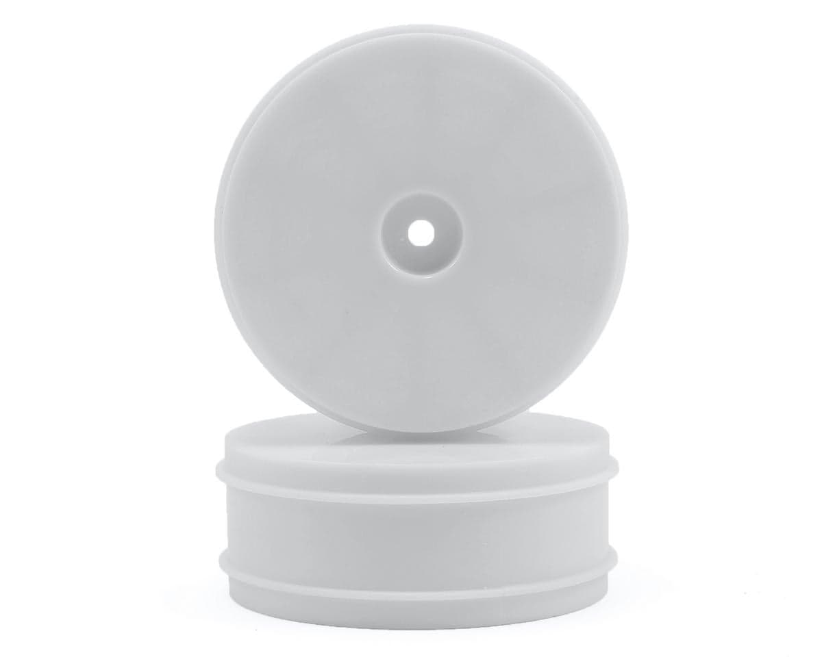 Serpent 12mm Hex 61mm 1/10 2WD Front Buggy Wheels (2) (SRX-2) (White)