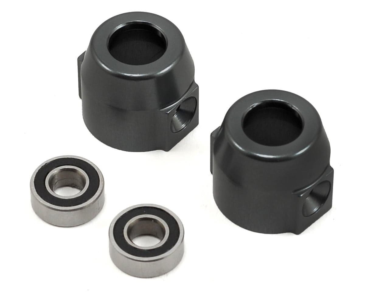 ST Racing Concepts Ascender Aluminum Rear Lock-Out (2) (Black) w/Oversize Bearing