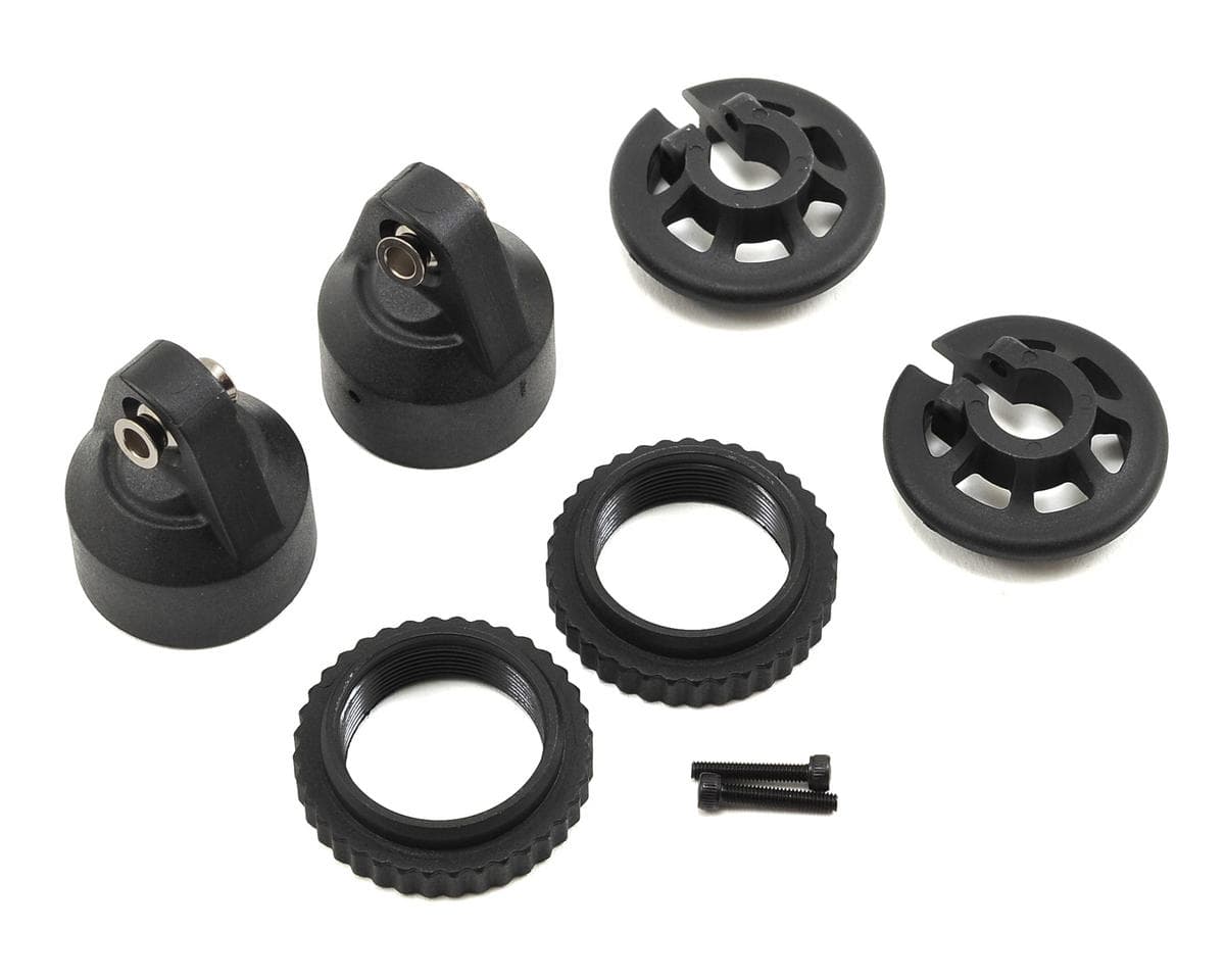 Traxxas X-Maxx/XRT GTX Shock Cap, Spring Collar & Adjuster Nut (2)