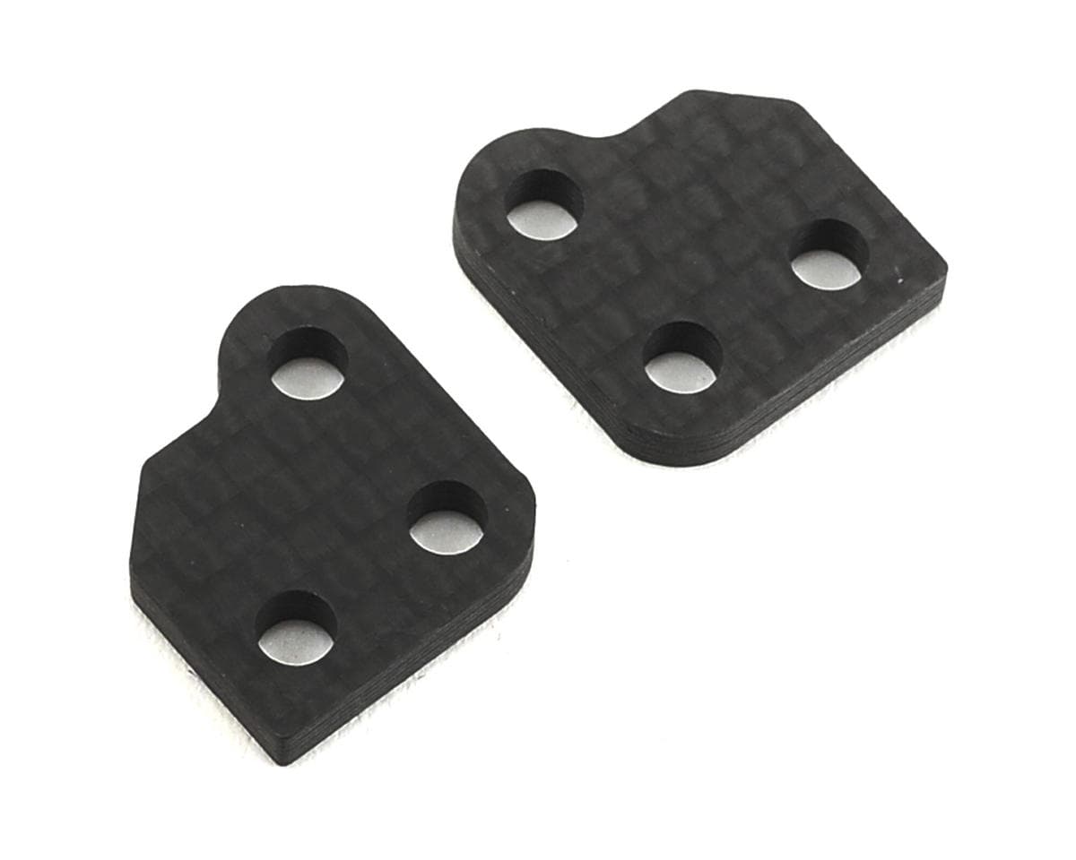 XRAY XB2 Graphite 0-Slot Steering Block Extension (2)