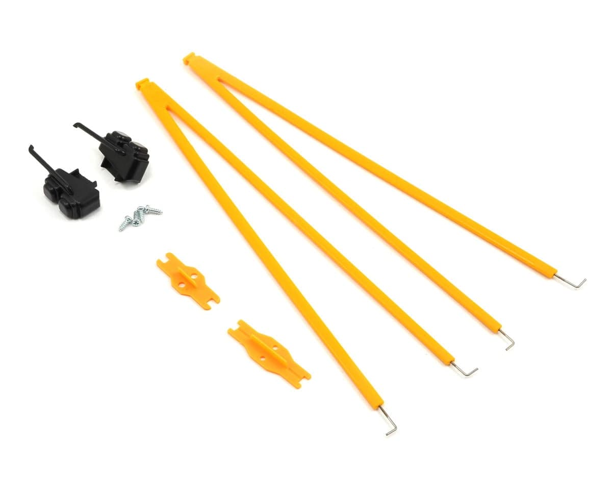 E-flite Plastic Parts Set w/ screws: UMX J-3 BL