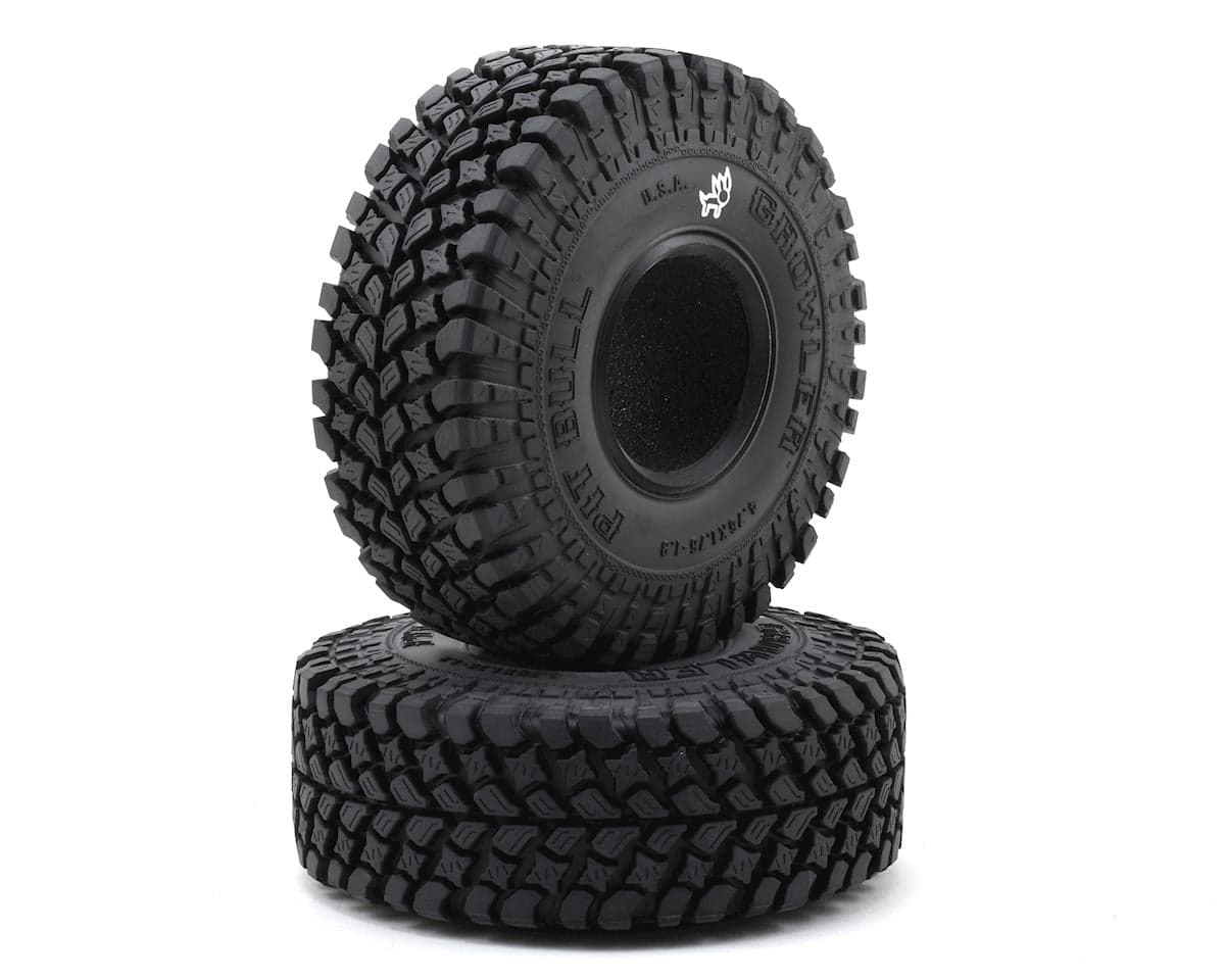 Pit Bull Tires Growler AT/Extra 1.9" Scale Rock Crawler Tires (2) (Alien) w/Foam