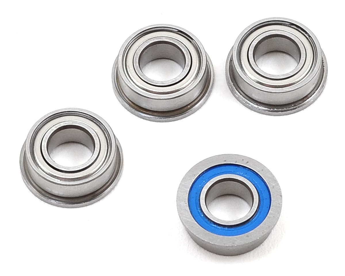 Team Associated TC7 Factory Team 4x8x3mm Flanged Ball Bearings (4)