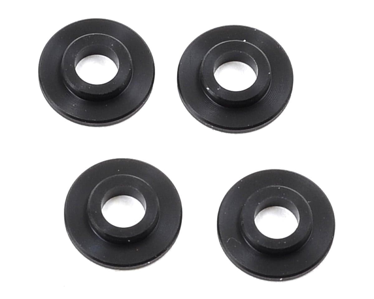 Yokomo P3 O-Ring Collar - SLF Short Shock V2 (Black) (4) (Thick)