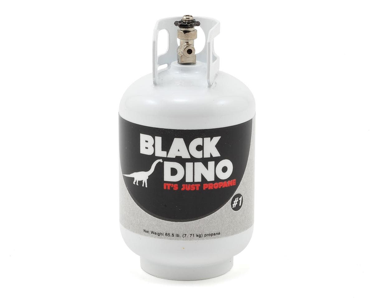 RC4WD Black Dino 1/10 RC Scale Aluminum Propane Tank (Miniature Scale Accessory)