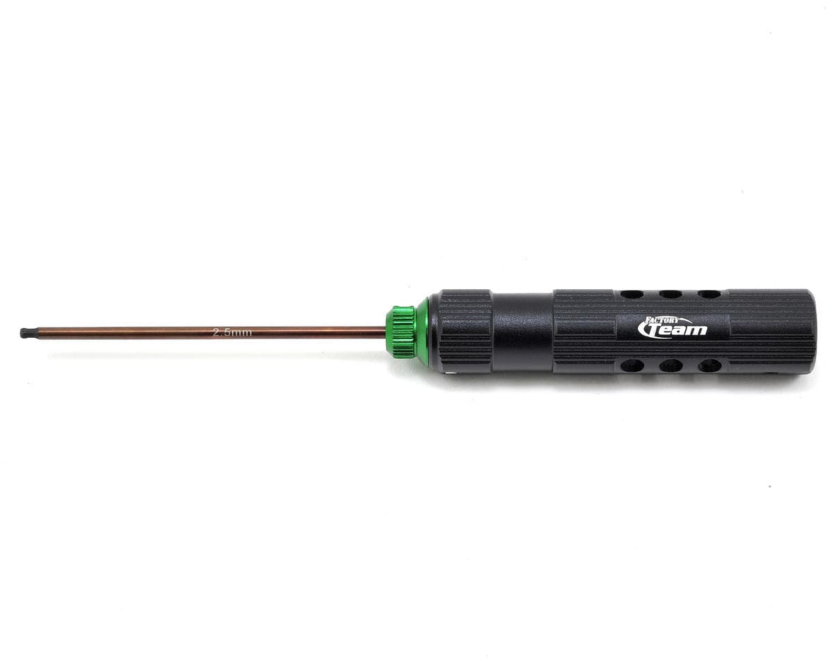Team Associated Factory Team Ball Hex Driver (2.5mm - Green)