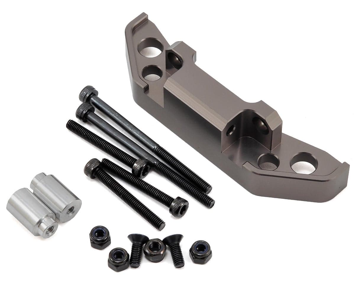 Gmade R1 Aluminum Rear Axle Truss Upper Link Mount (Grey)