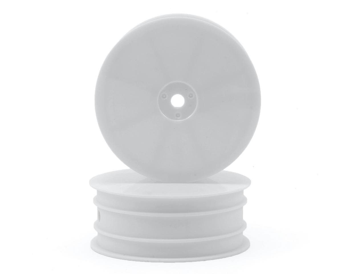 HB Racing 2.2 Front Wheels (2) (White) (D216) w/12mm Hex