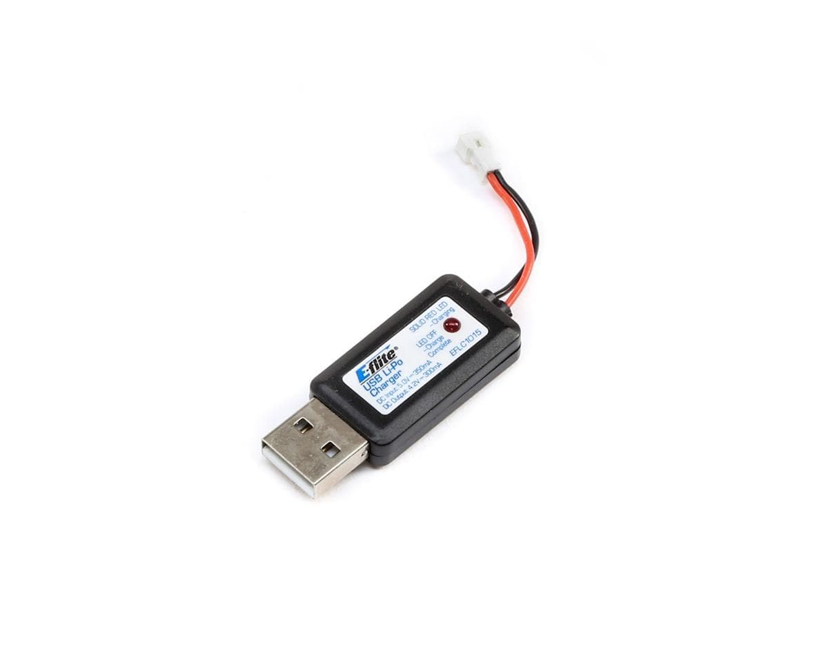 E-flite 1S USB Li-Po Charger, 300mAh