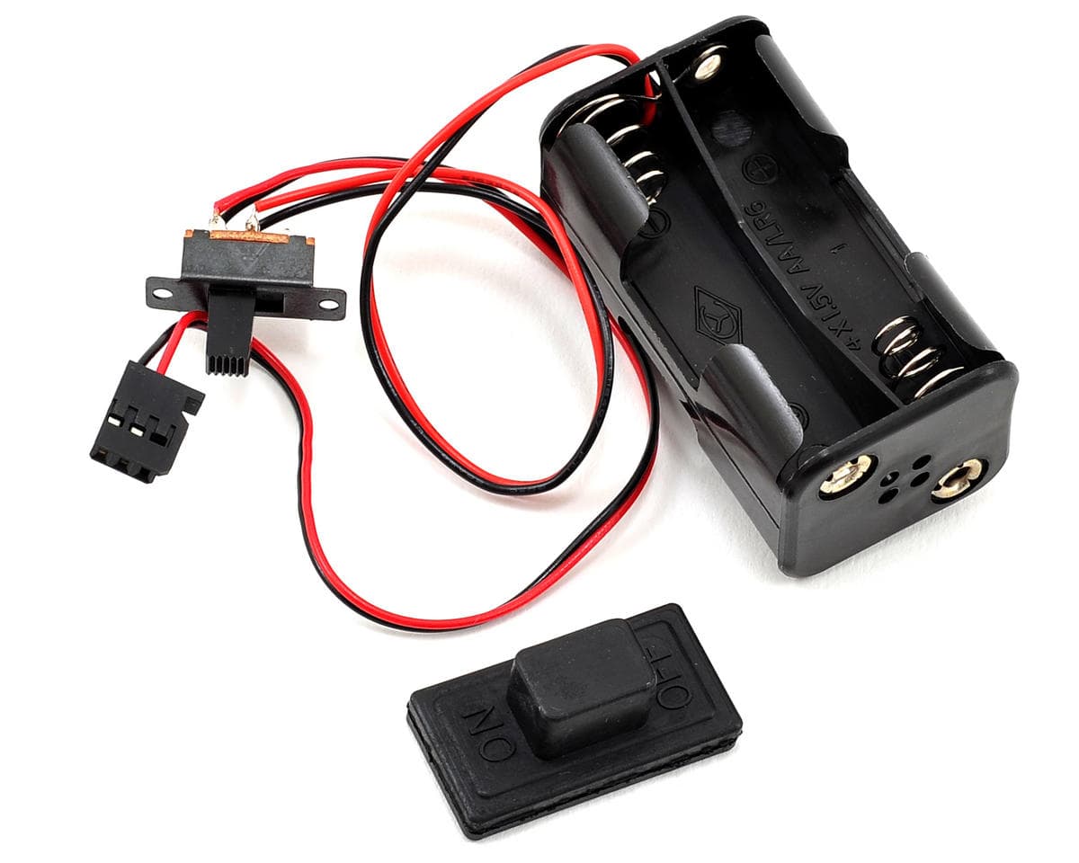 Traxxas 4-Cell "AA" Battery Holder w/Switch Cover