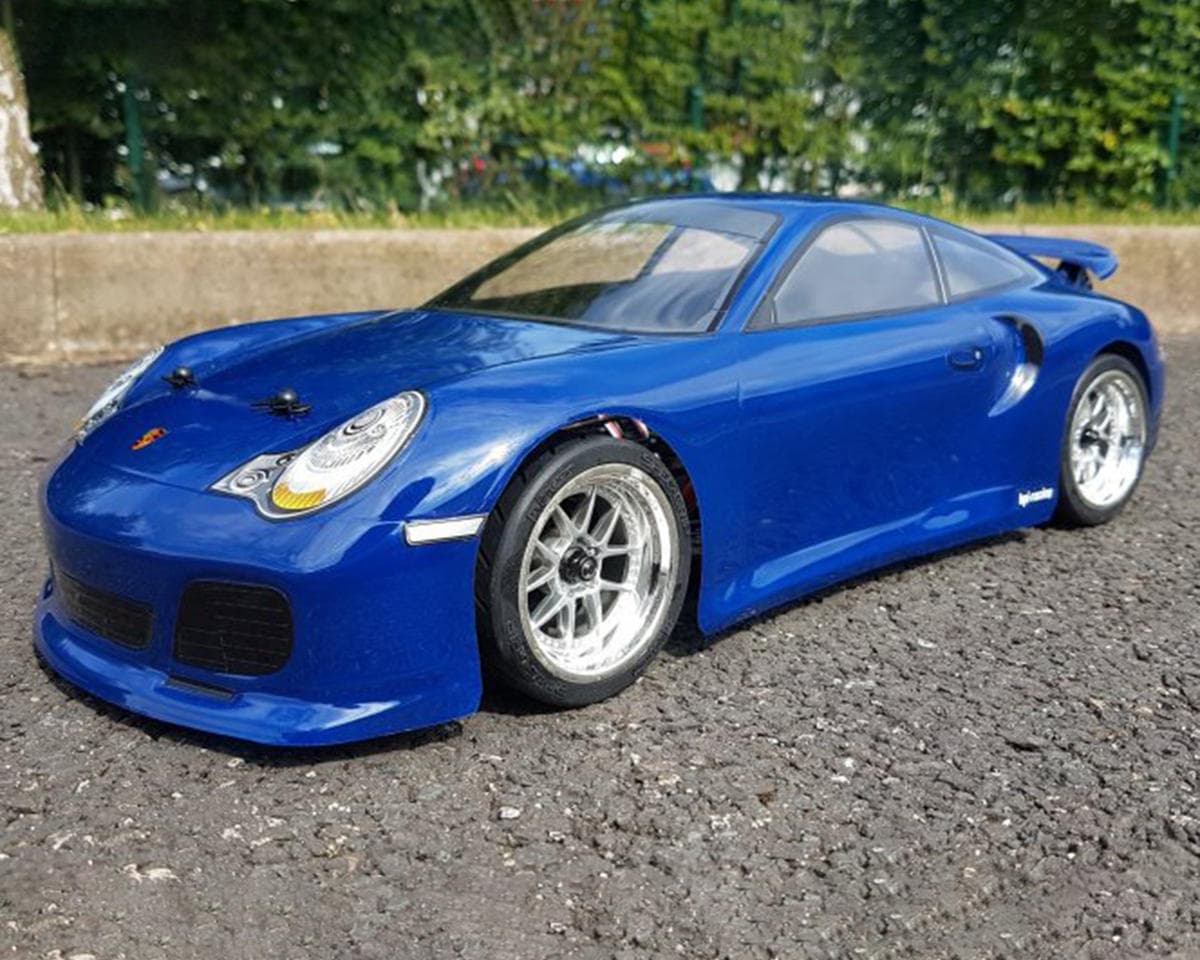 HPI 1/10 Porsche 911 Turbo Polycarbonate Touring Car Body (Clear) (200mm)