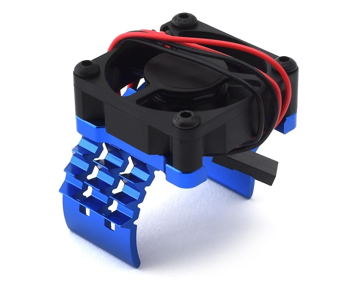 Team Integy T2 Motor Heatsink & Cooling Fan (Blue)