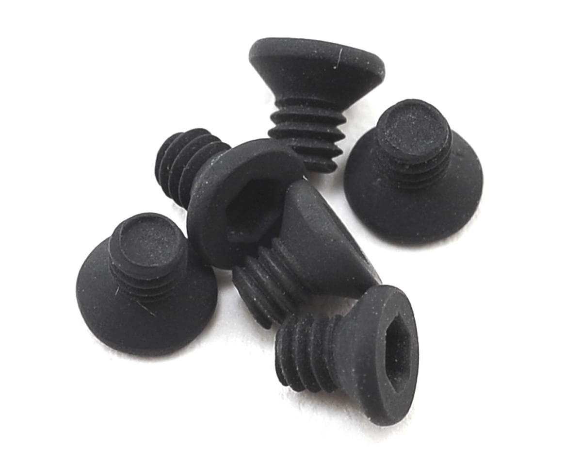 Team Associated 2x3mm Flat Head Screws (6)