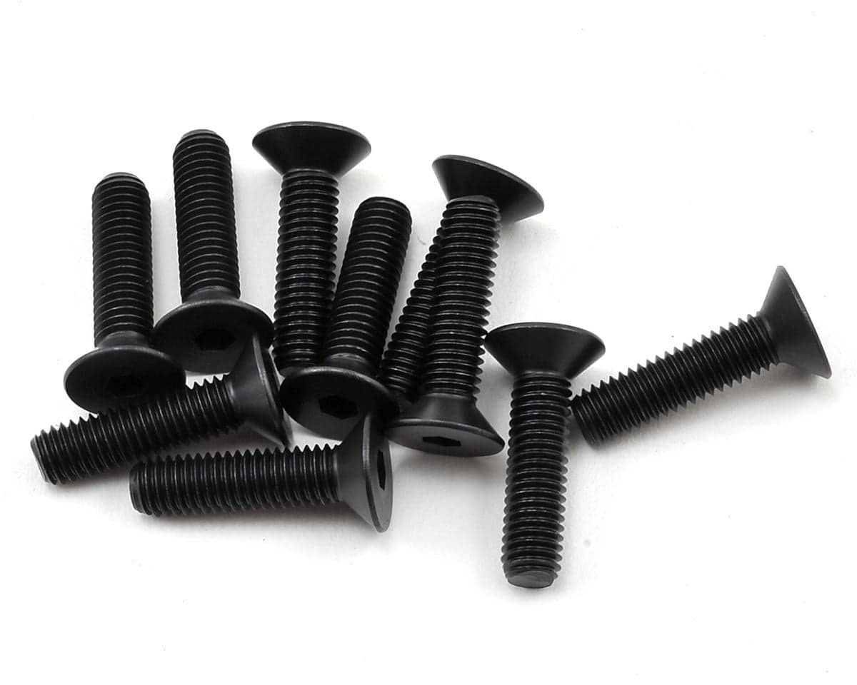 Team Losi Racing 5x20mm Flat Head Hex Screw (10)